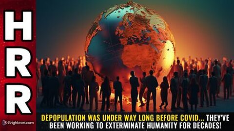 DEPOPULATION was under way long before COVID