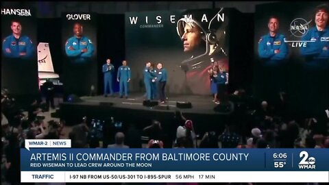 Baltimore County native Reid Weisman headed to the moon!