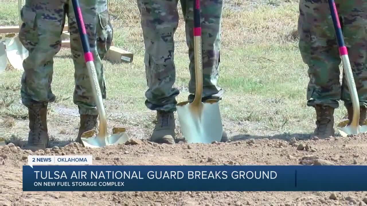 Tulsa Air National Guard Breaks Ground