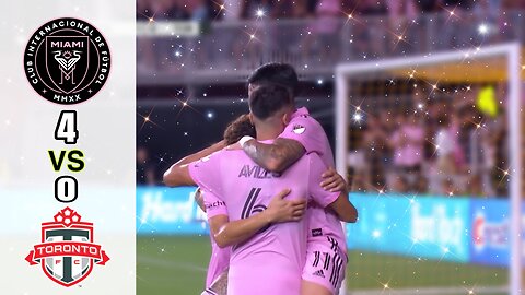 Inter Miami vs Toronto 4-0 All Goals and Highlights 2023