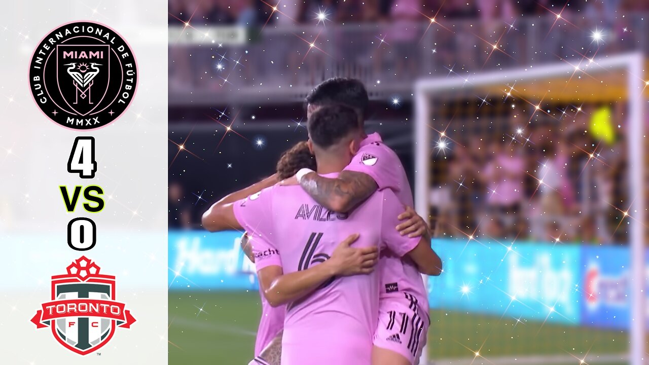 Inter Miami vs Toronto 4-0 All Goals and Highlights 2023