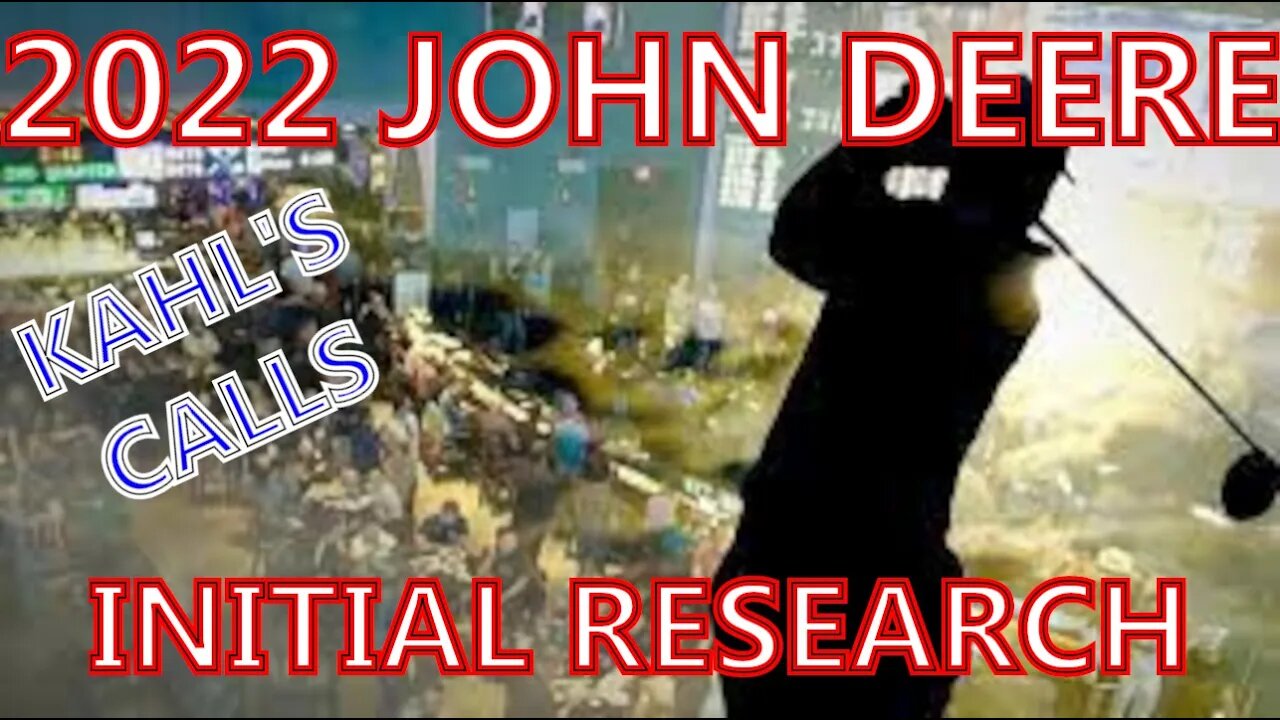 2022 John Deere Initial Research