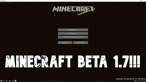 Relembrando os velhos tempos do minecraft!