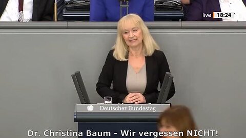 Dr. Christina Baum - Wir vergessen NICHT!