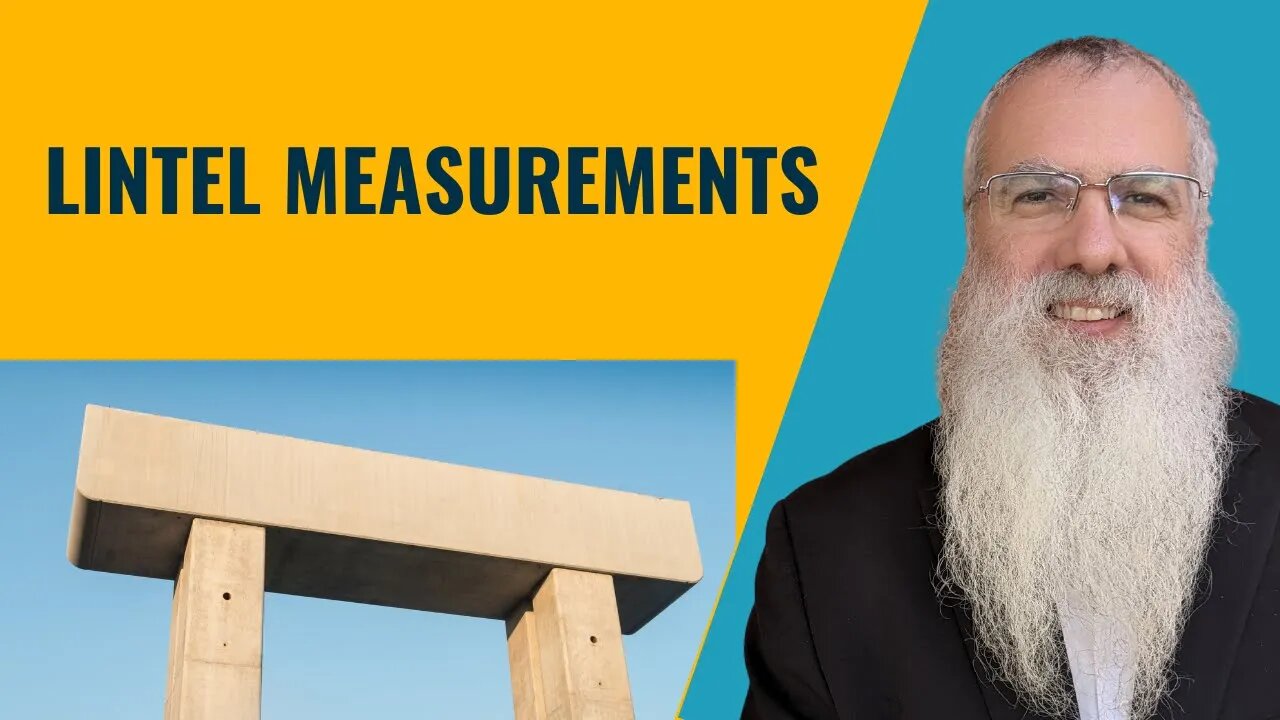 Mishna Eruvin Chapter 1 Mishnah 3 Lintel measurements