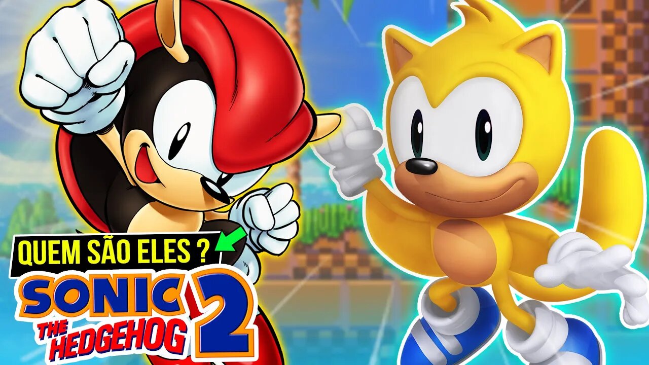 SONIC 2 com o MIGHTY e RAY 🤩| Mighty Ray in Sonic 2