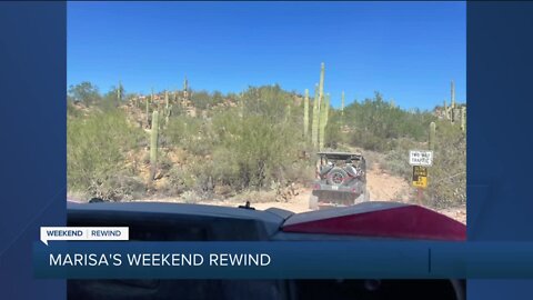 Weekend Rewind: Marisa heads into the desert