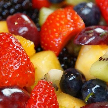 Summer Fruit Salad with Honey Lime Dressing