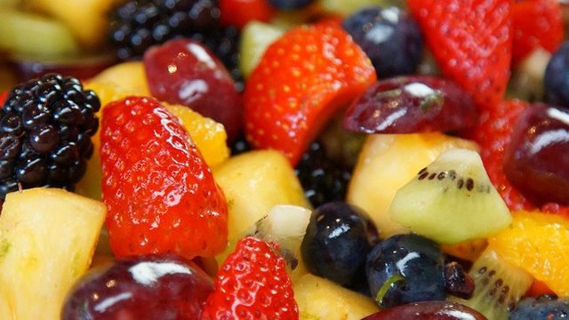 Summer Fruit Salad with Honey Lime Dressing