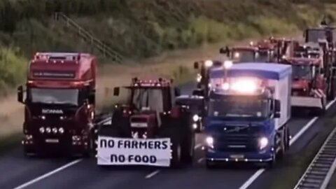 Netherlands Farmers For Freedom Rising Up And Standing For Freedom! Netherlands Farmers Protest!