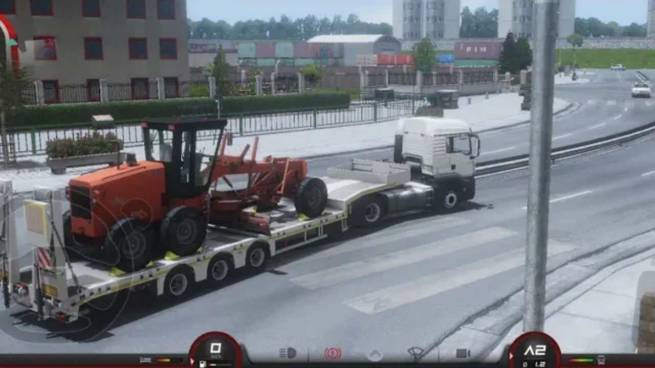 Truckers of Europe 3 & Grader gameplay