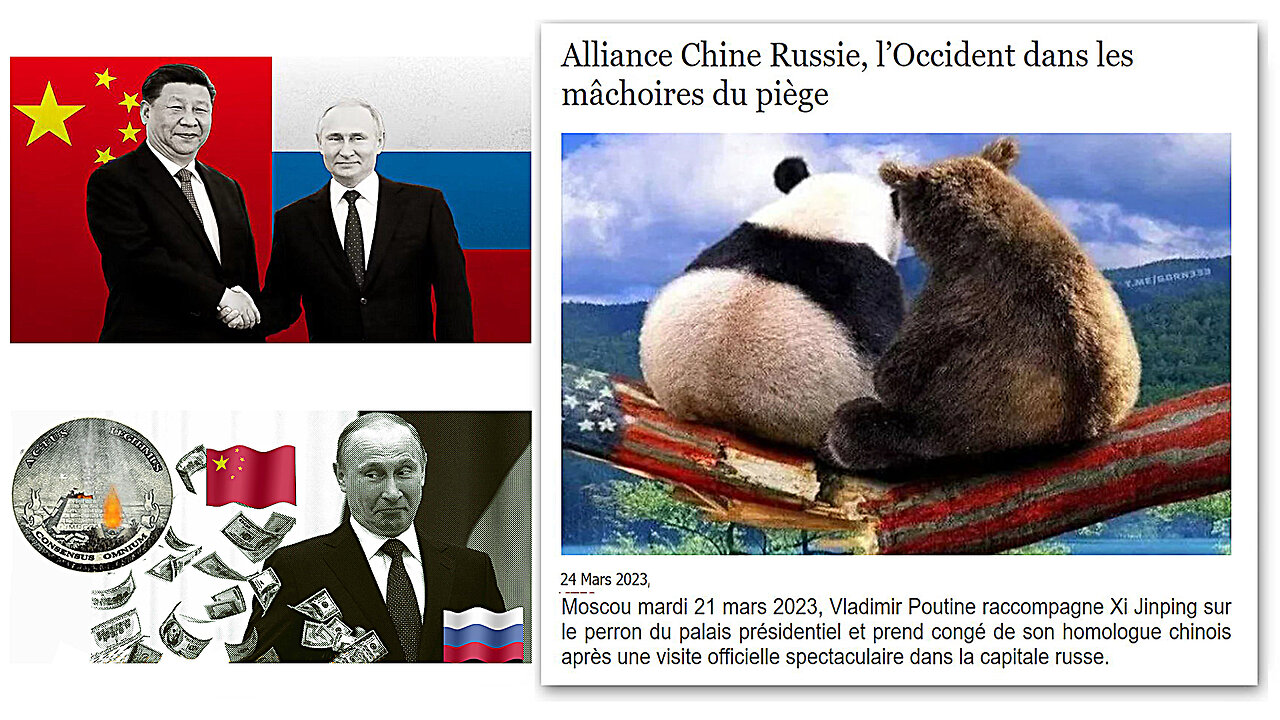 XI-JINPING/POUTINE ? Le piège se referme ... C'est qui les "dindons" ? (Hd 720)