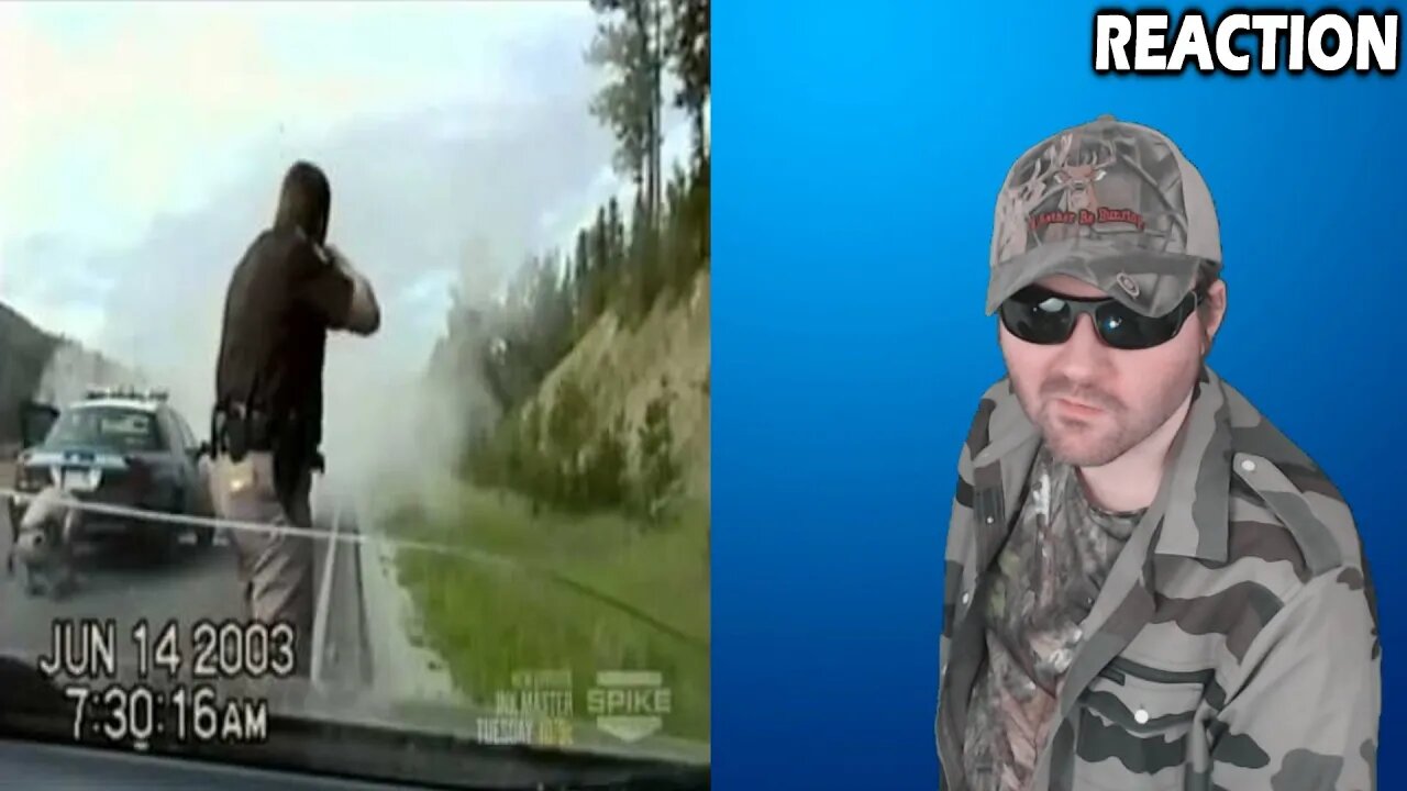 World's Wildest Police Videos - Crazy Montana Chase, Shootout & Crash REACTION!!! (BBT)