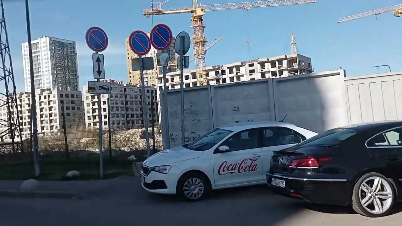 My New Pay Parking in Russia