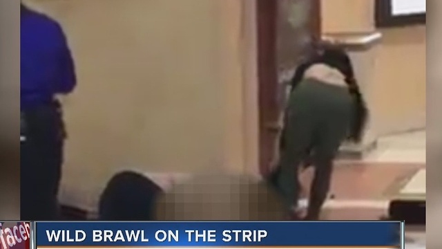 Brawl breaks out at Venetian, guard waits for backup