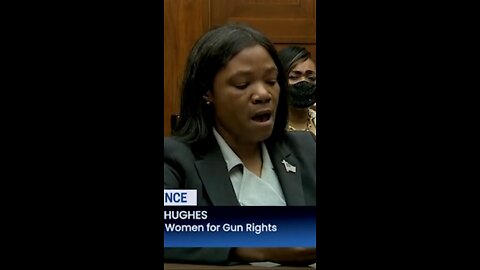 A gun violence victim shares her story and common sense