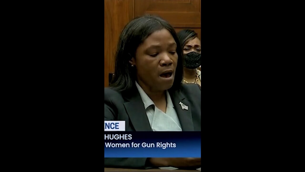 A gun violence victim shares her story and common sense