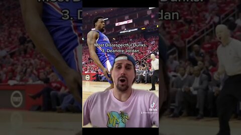 Most Disrespectful Dunks NBA History #shorts