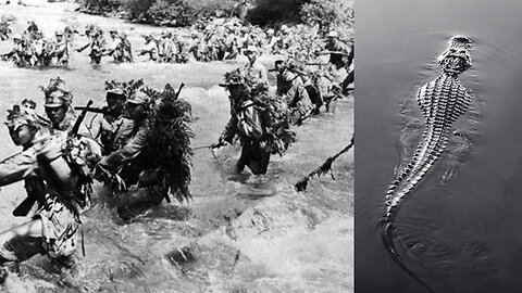 Japanese Army vs. Killer Crocodiles, Burma 1945 💥🔫🪖💀🐊