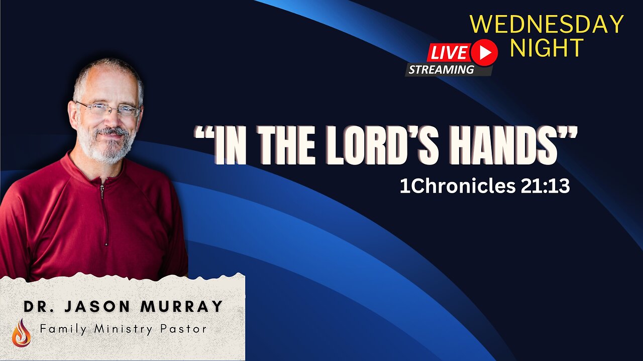 In The Lord's Hands | Pastor Jason Murray | 08/30/23 LIVE