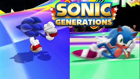 Sonic Generations (PC) | Rainbow Road Medley