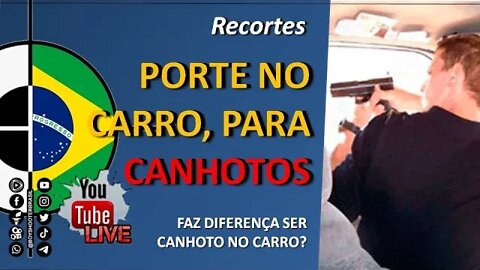 ✂️RECORTES: Porte do canhoto, no carro