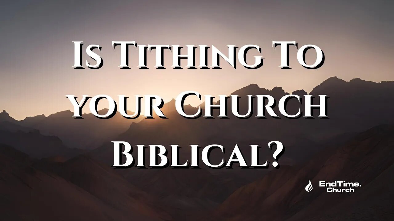 Is Tithing To your Church Biblical? (Live Service 2024 December 9)