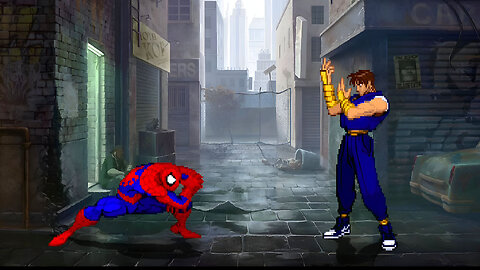 SPIDER MAN VS GUY