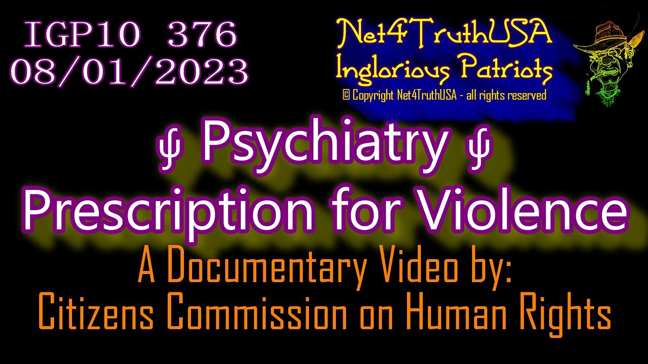 IGP10 376 - Psychiatry - Prescription for Violence