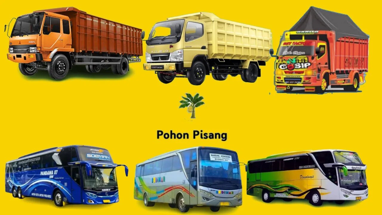 Menebak Gambar Dengan Benar || Truk Oleng, Bus Oleng