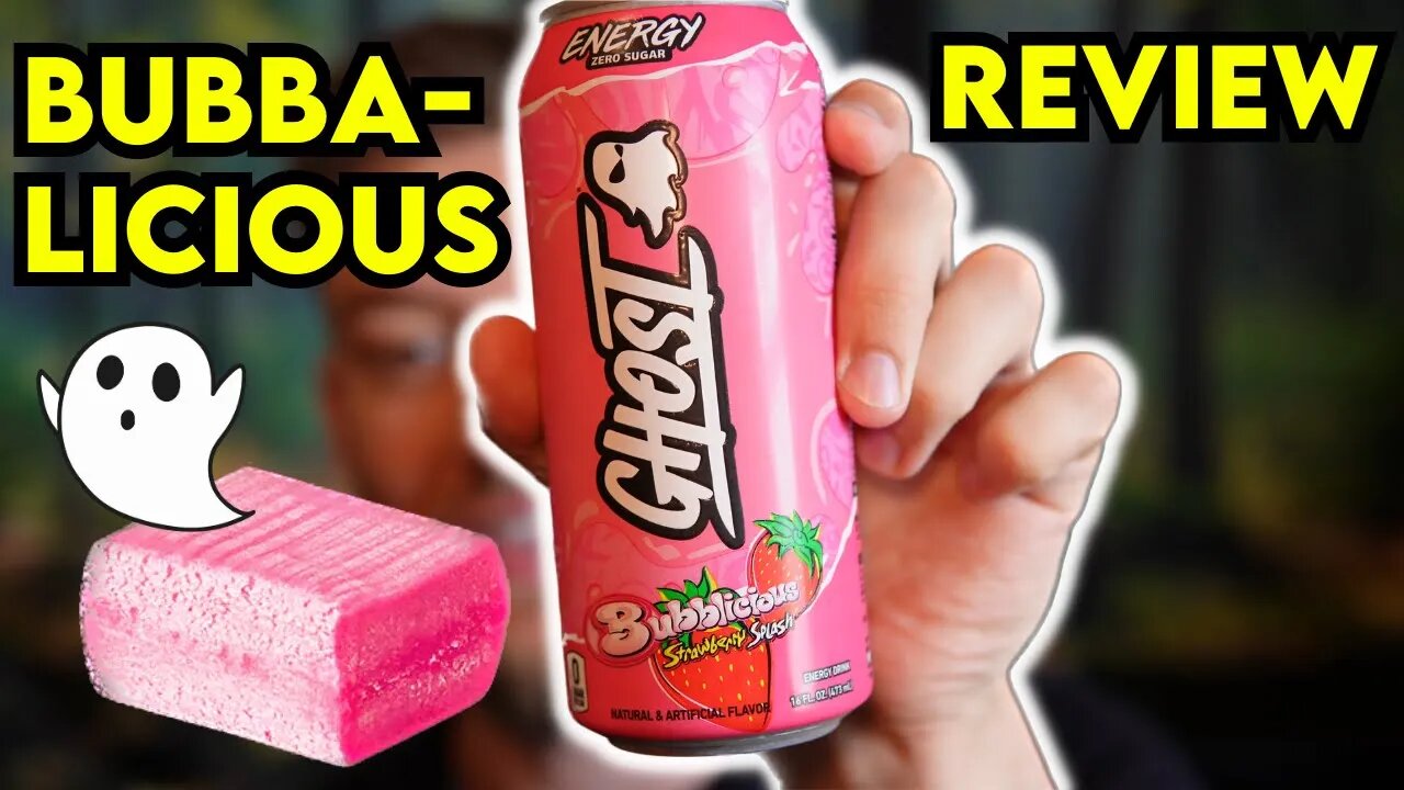 GHOST BUBBLICIOUS Strawberry Splash Review