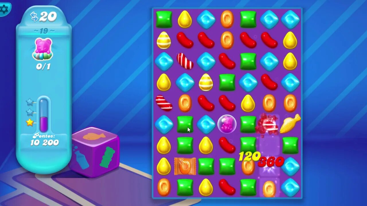 Candy Crush Soda Saga Level 19