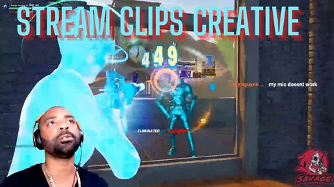 FORTNITE [LIVE] STREAM CLIPS CREATIVE EDITION