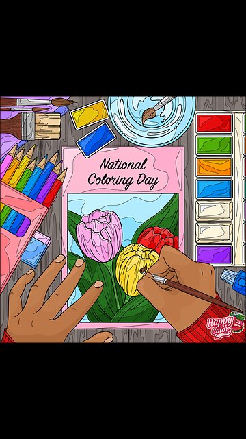 National Coloring Day