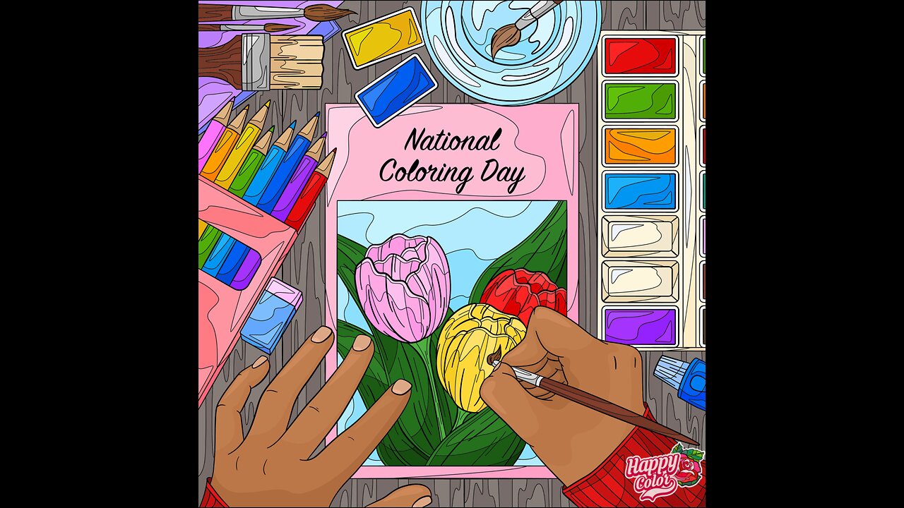 National Coloring Day