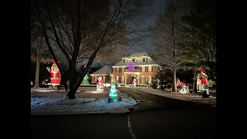 Special Holiday show LIVE from Chesterfield showcasing Christmas and Inflatables Galore!