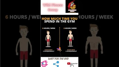 🔥How much time you spend in the gym🔥#shorts🔥#wildfitnessgroup🔥22 April 2022🔥