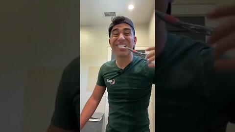 Making car sounds *BRUSHING MY TEETH*