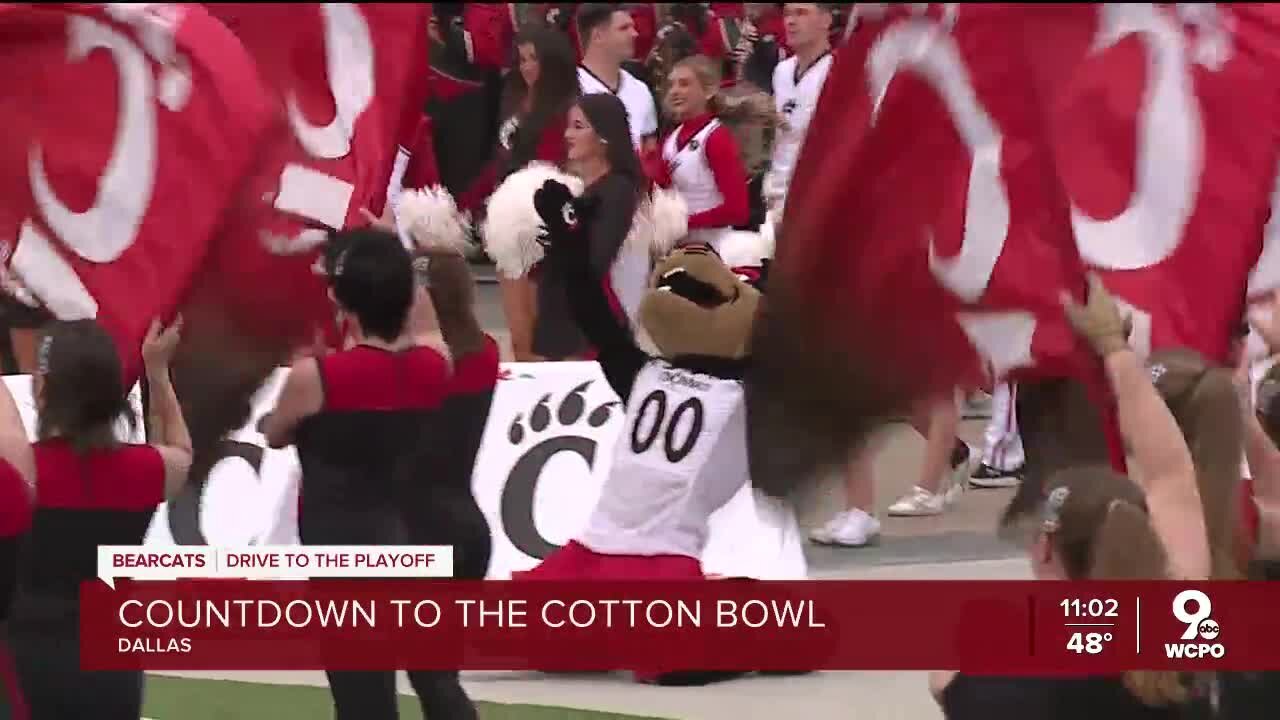 UC football, fans ready for the Cotton Bowl