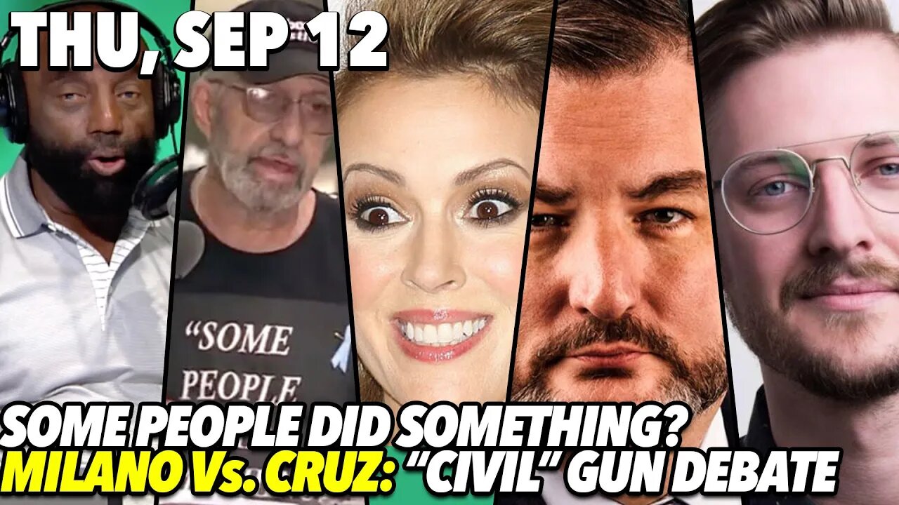 Thu, Sep 12: Men Weren't Mentally Ill Back in My Day; Cruz V. Milano