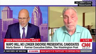 Ex-Washington Post Editor: Not Endorsing a Candidate ‘Deeply Concerning Because They Need to Continue with Their Mission of Independent Journalism’