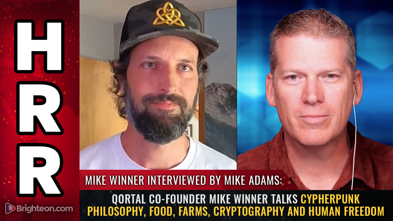 Qortal co-founder Mike Winner talks cypherpunk philosophy, food, farms...