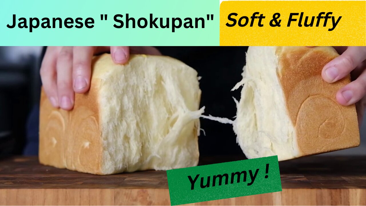 Japanese "Shokupan" Loaf Bread