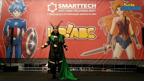Loki no Concurso Cosplay do Up!ABC 2019