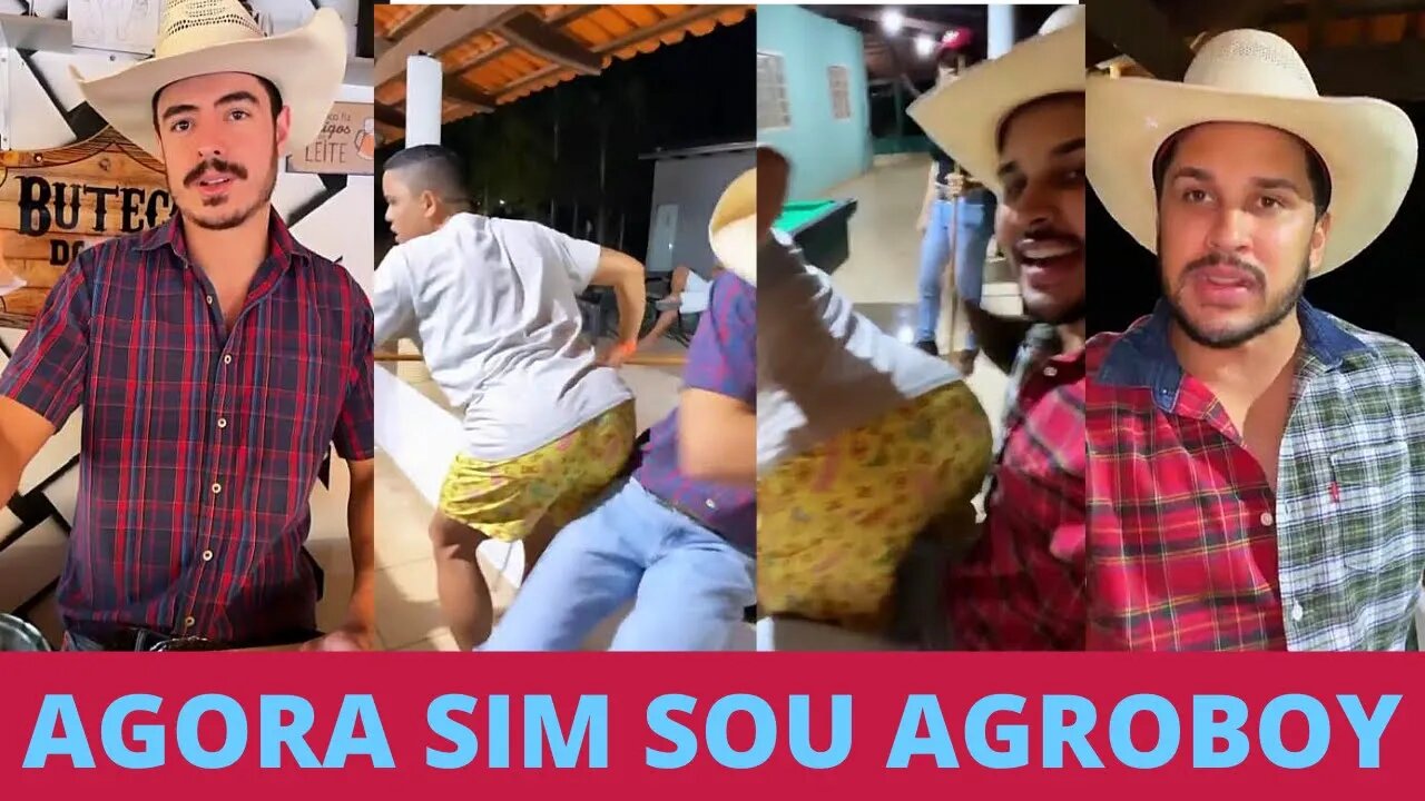 LUCAS VISITOU JAQUES VANIER AGROBOY DO REALITY DE CARLINHOS MAIA E FOI BATIZADO COM BOSTA NA CABEÇA