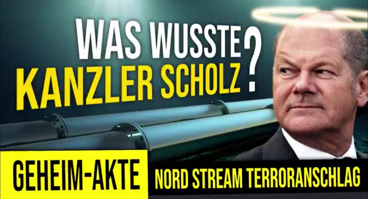 Geheim-Akte Nordstream-Terroranschlag: Was wusste Kanzler Scholz?