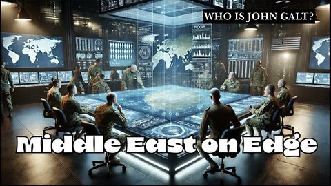 MONKEY WERX SITREP- Middle East ON EDGE. TY JGANON, SGANON, JUANOSAVIN, CLIF HIGH