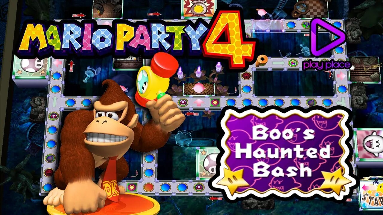 Mario Party 4 - Game Cube / Boo's Haunted Bash