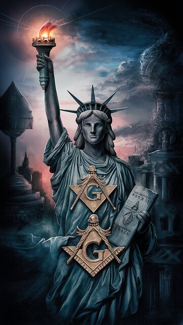 MASONIC STATUE OF LIBERTY
