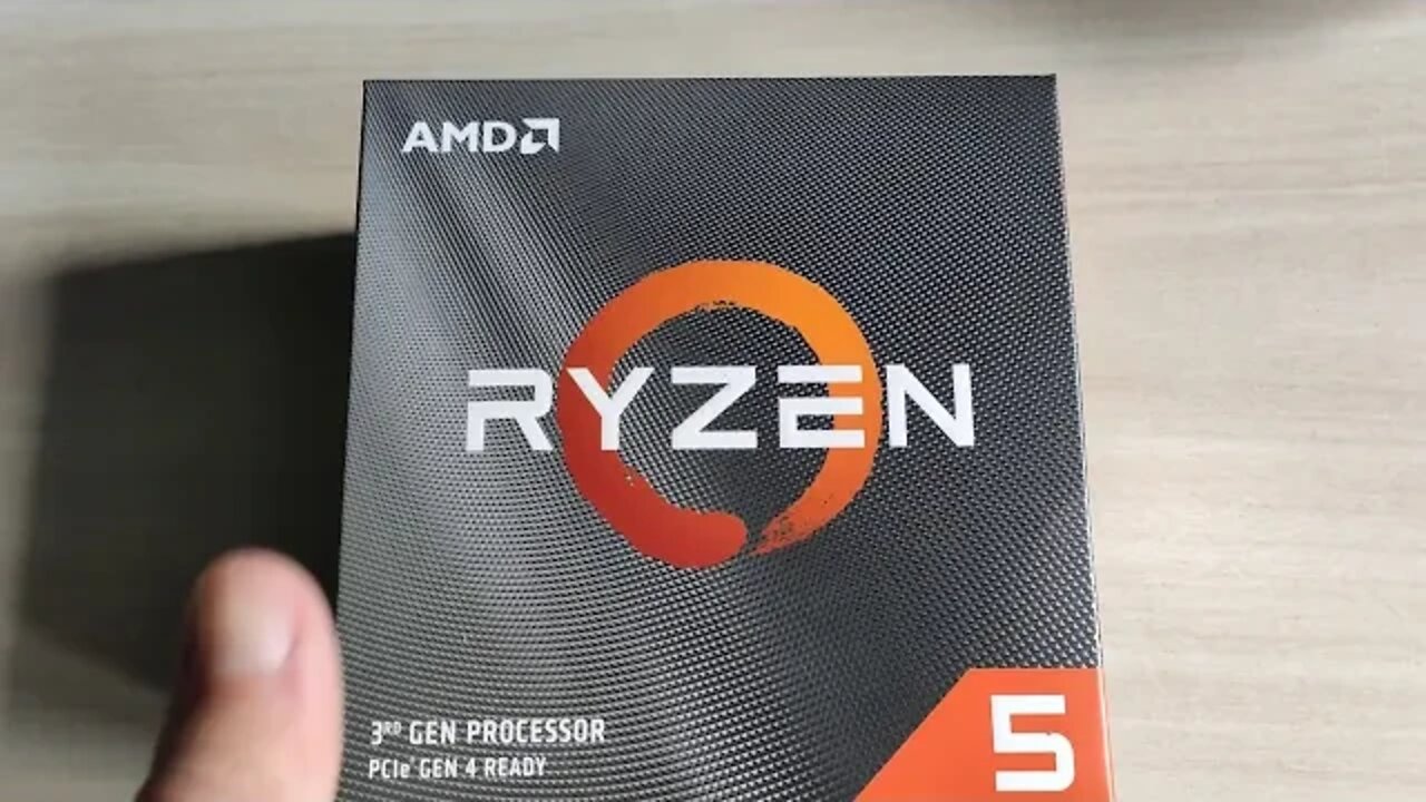 Processador AMD RYZEN 5 3600 (Unboxing)